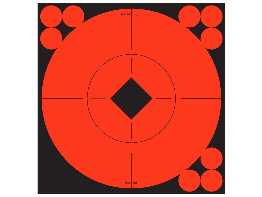 Birchwood Casey TARGET SPOTS Self-Adhesive Targets RED 15 Centimeter